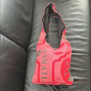 Dydaktik Recycled Jute Crossbody Tote Bag